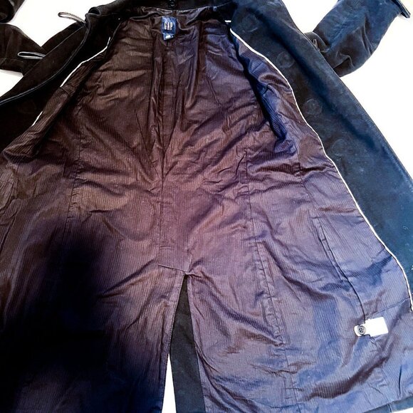 Black Toggle Duffle Car Coat Size Extra Small - Picture 10 of 10